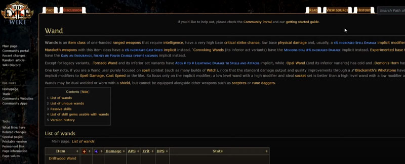 PoE Wiki