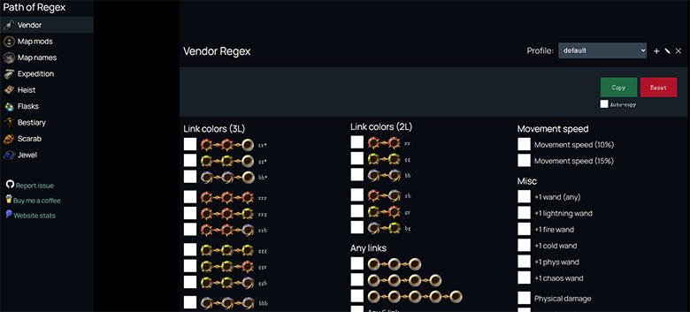 Poe.re site overview