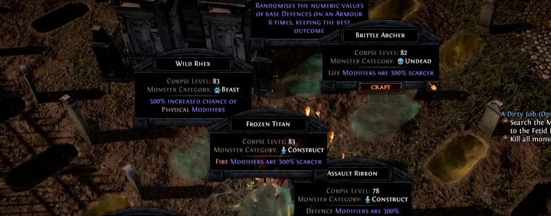 PoE Random Crafts